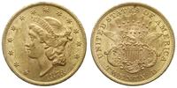 20 dolarów 1873, Filadelfia, Liberty Head, złoto