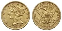 5 dolarów 1899, Filadelfia, Liberty Head, złoto 
