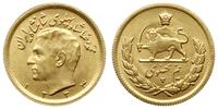 1/2 pahlavi SH 1334 (AD 1956), złoto ''900'' 4.0