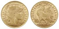 10 franków 1912, Paryż, złoto 3.23 g, piękne., G