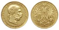 20 koron 1895, Wiedeń, złoto 6.73 g, ładnie zach