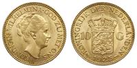 10 guldenów 1925, Utrecht, złoto 6.72 g, pięknie