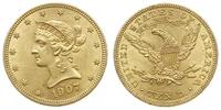 10 dolarów 1907, Filadelfia, Liberty Head, złoto