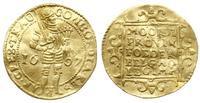 dukat 1607, złoto 3.48 g, gięty., Delmonte 963, 