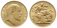 funt 1910, Londyn, złoto 7.97 g, Spink 3969
