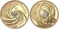 200 złotych 2001, Nowe Millenium, złoto 15.38 g