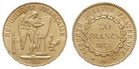 20 franków 1878/A, Paryż, złoto 6.43 g, Fr. 592,