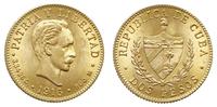 2 peso 1916, złoto "900", 3.33 g, piękne, Fr. 6