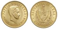 5 peso 1915, Filadelfia, złoto 8.35 g, Fr. 4