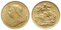 funt 1893, Londyn, złoto 7.96 g, Seaby 3874, Fr.