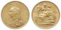 funt 1892/M, Melbourne, moneta jubileuszowym pop