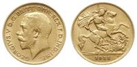 1/2 funta 1911, Londyn, złoto 3.98 g, Seaby 4006