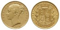 funt 1865, Londyn, złoto 7.95 g, Spink 3853