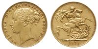 funt 1878, Londyn, złoto 7.96 g, Spink 3856B