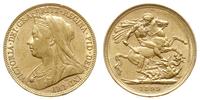 funt 1899/S, Sydney, złoto 7.98 g, Spink 3877