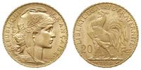 20 franków 1910, Paryż, złoto 6.41 g, Fr. 596a, 