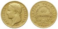 40 franków 1812/A, Paryż, złoto 12.82 g