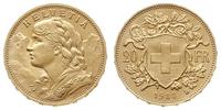 20 franków 1930, Berno, złoto 6.45 g