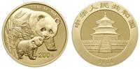 200 juanów 2004, złoto 15.59 g, moneta w orygina
