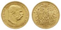 10 koron 1910, Wiedeń, złoto 3.37 g, Fr. 513