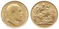 funt 1908/P, Perth, złoto 7.99 g, Seaby 3972