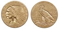 2 1/2 dolara 1915, Filadelfia, Indian Head, złot