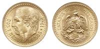 2 1/2 peso 1945, nowe bicie, złoto 2.07 g próby 