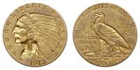 2 1/2 dolara 1913, Filadelfia, typ Indian Head, 