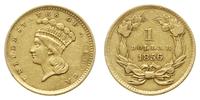 1 dolar 1856, Filadelfia, złoto 1.66 g