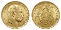 10 marek 1872 A, Berlin, złoto 3.98 g, piękne, A