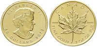 50 dolarów 2012, Liść Klonowy, złoto "999.9" 31.