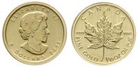 5 dolarów 2011, Liść Klonowy, złoto ''999.9'' 1/