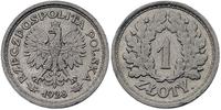 1 złoty 1928, 1 w wieńcu- PRÓBA, próba niklowa 7
