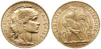 20 franków 1914, Paryż, złoto 6.45 g, Fr. 596a, 
