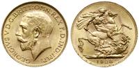 1 funt 1928 SA, Pretoria, złoto 7.98 g, Seaby 40