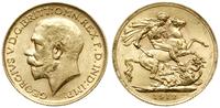 1 funt 1912, Londyn, złoto 8.00 g, Seaby 3996, F