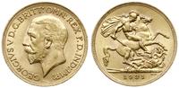 funt 1931 SA, Pretoria, złoto 7.96 g, piękne, Se