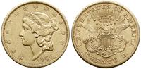 20 dolarów 1866/S, San Francisco, Liberty , złot
