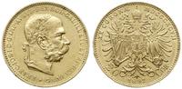 20 koron 1897, Wiedeń, złoto 6.77 g, Fr. 504
