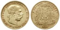10 koron 1905, Wiedeń, złoto 3.36 g, Fr. 506