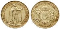 20 koron 1904, Kremnica, złoto 6.76 g, Fr. 250