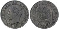 5 centymów 1855/B, Rouen