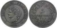 5 centymów 1883/A, Paryż