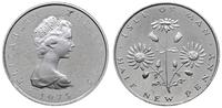 half new penny (pół nowego pensa) 1975, platyna 