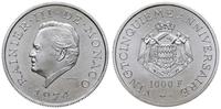 1.000 franków 1974, platyna 9.97 g, Fr. 35