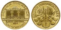 200 szylingów 1994, Wiedeń, złoto '999.9' 3.12 g
