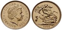 1 funt 2008, Londyn, złoto 7.99 g, Fr. 454, S. 4