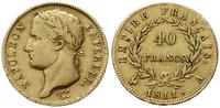 40 franków 1811 A, Paryż, złoto 12.83 g, Fr. 505