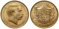 20 koron 1915, Kopenhaga, złoto 8.96 g, Fr. 299,