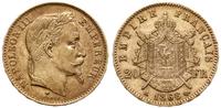20 franków 1868 A, Paryż, złoto 6.44 g, Fr. 585,